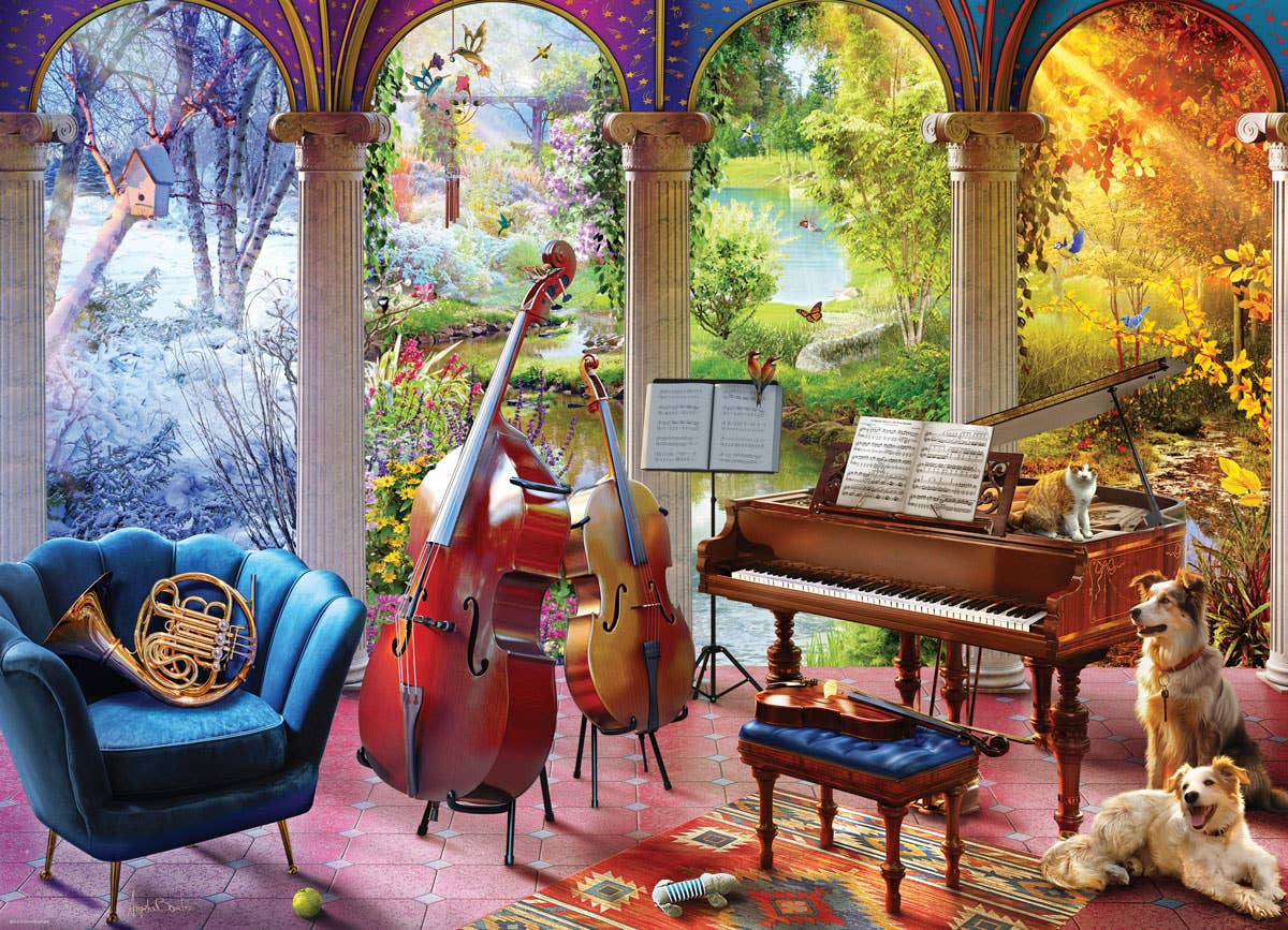 Eurographics Puzzles USA - Wholesale Puzzle - Adult - Four Seasons1