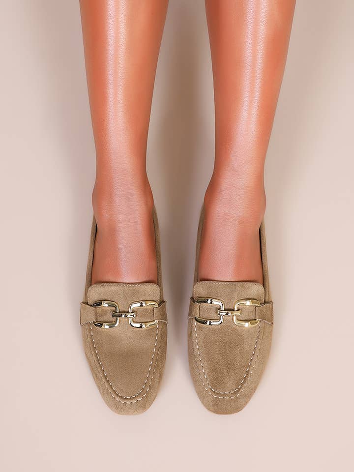 Joia Paris - Wholesale Flats/Loafers - Women's - Ballet flat with buckle, comfortable sole H8-967M26