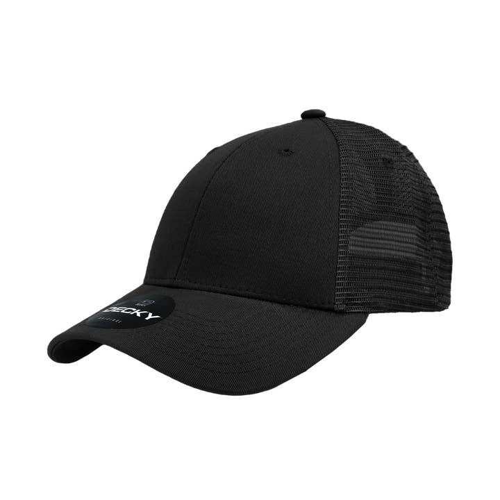 Decky 214 - Low Pro Trucker Hat, Mesh Golf Cap for wholesale by The Park Wholesale