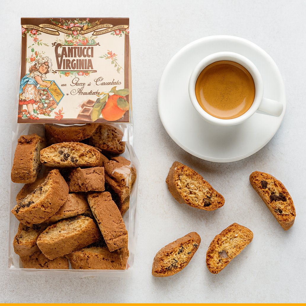 Mercato di Bellina - Wholesale Cookie - Chocolate & Orange Biscotti - Cantucci, Italian Cookies 1