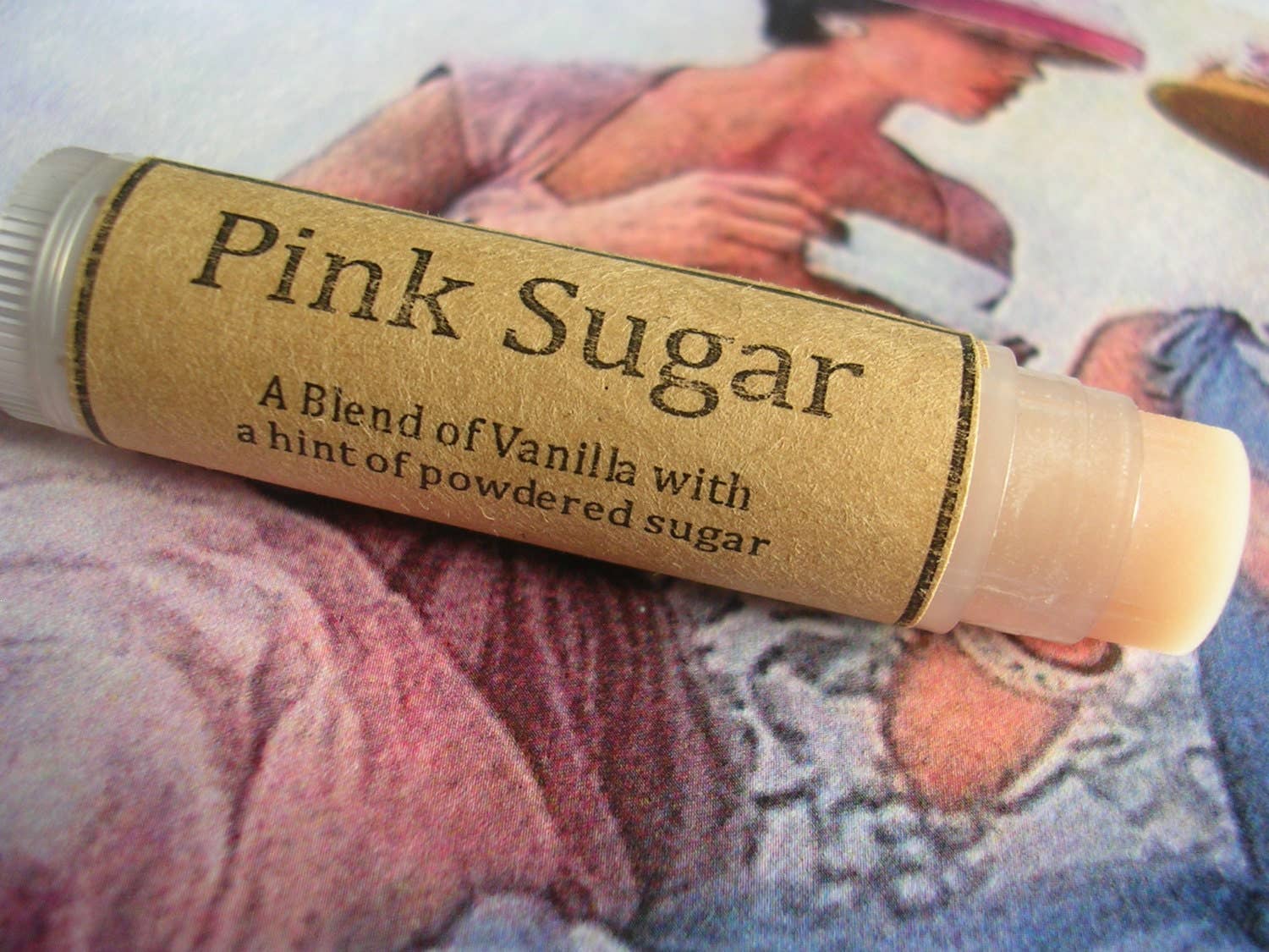 Urbanfarmergirls - Wholesale Lip Balm - Pink Sugar Natural Lip Balm2