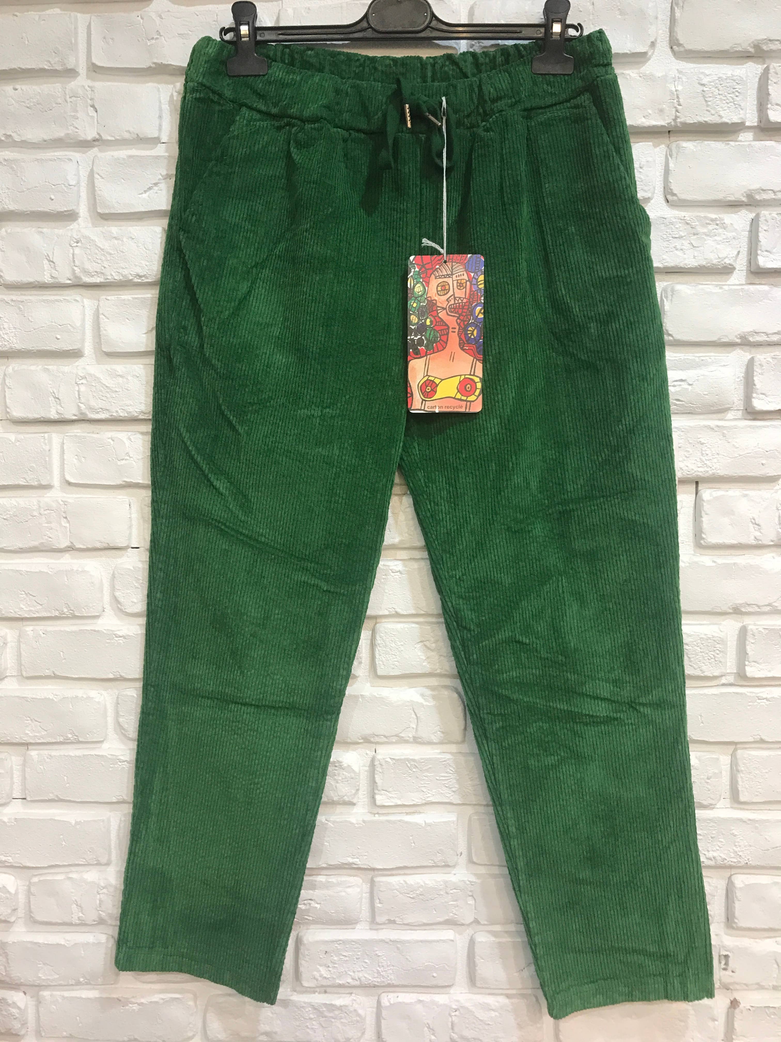 la maison des fibres naturelles – Großhandel Hose – Damen – Hose 68121 aus dickem Cord, 100 % Baumwolle6