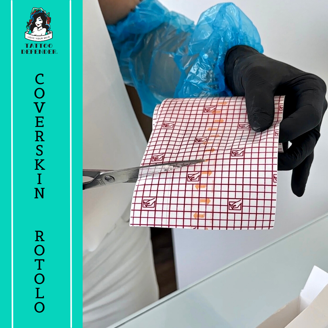 Tattoo Defender - Wholesale Tattoo Ointment/Care - Water-repellent protective roll film for tattoos4