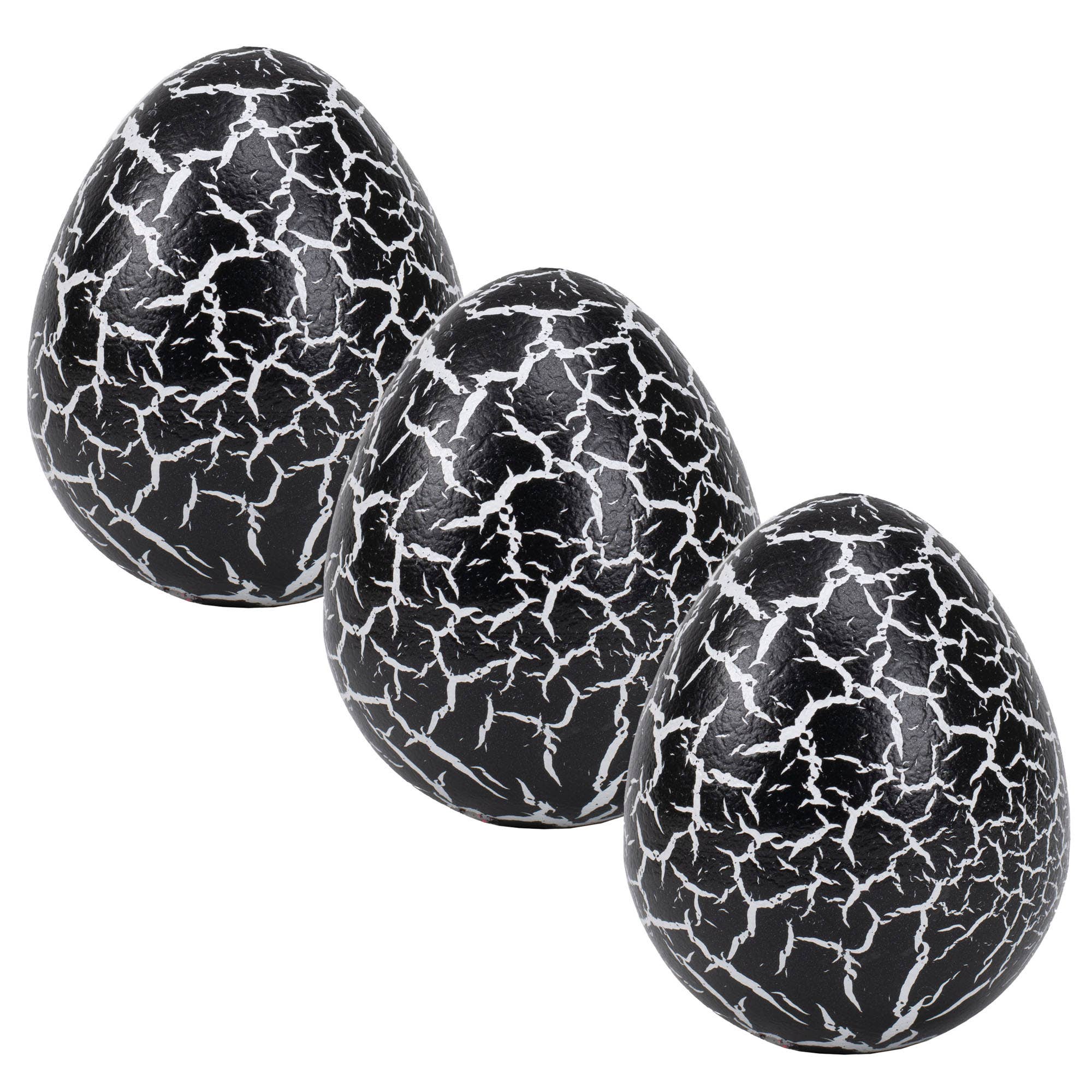 EAST AVENUE - Wholesale Toy Set - Kids - Black Hatching Dragon Egg Toy 3 Pack1