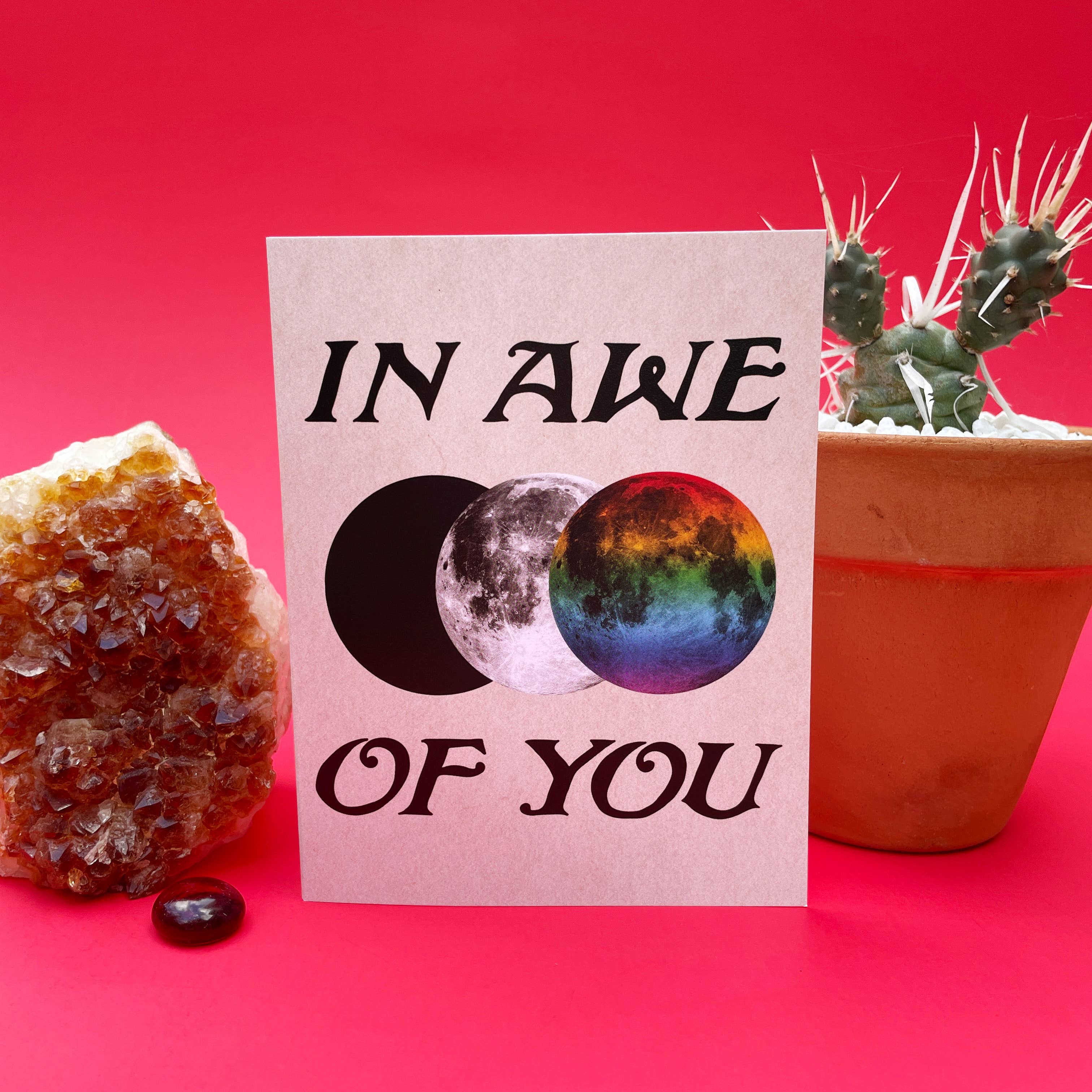 Holler Greetings - Wholesale Love Card - In Awe Of You | Greeting Card1