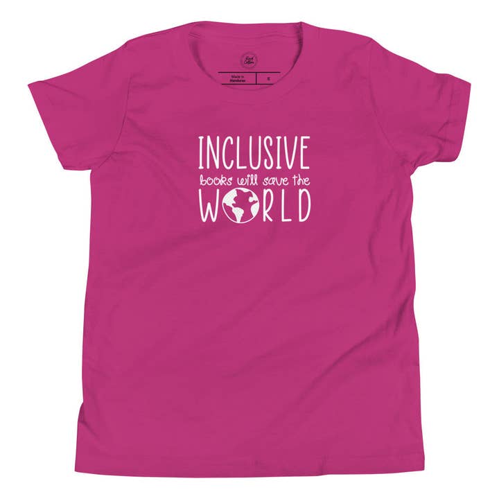 Inclusive Books Kids Tee for wholesale by Kind Cotton