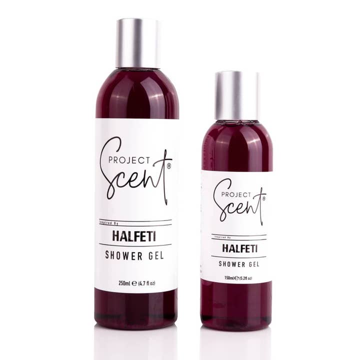 Halfeti Inspired Luxury Shower Gel | Designer Fragrance Dupe | Vegan & Handmade UK for wholesale by Project Scent