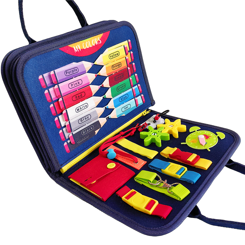 VIGOR - Wholesale Learning Cards - Kids & Baby - Educational Felt Busy Book Kids Sensory Montessori7