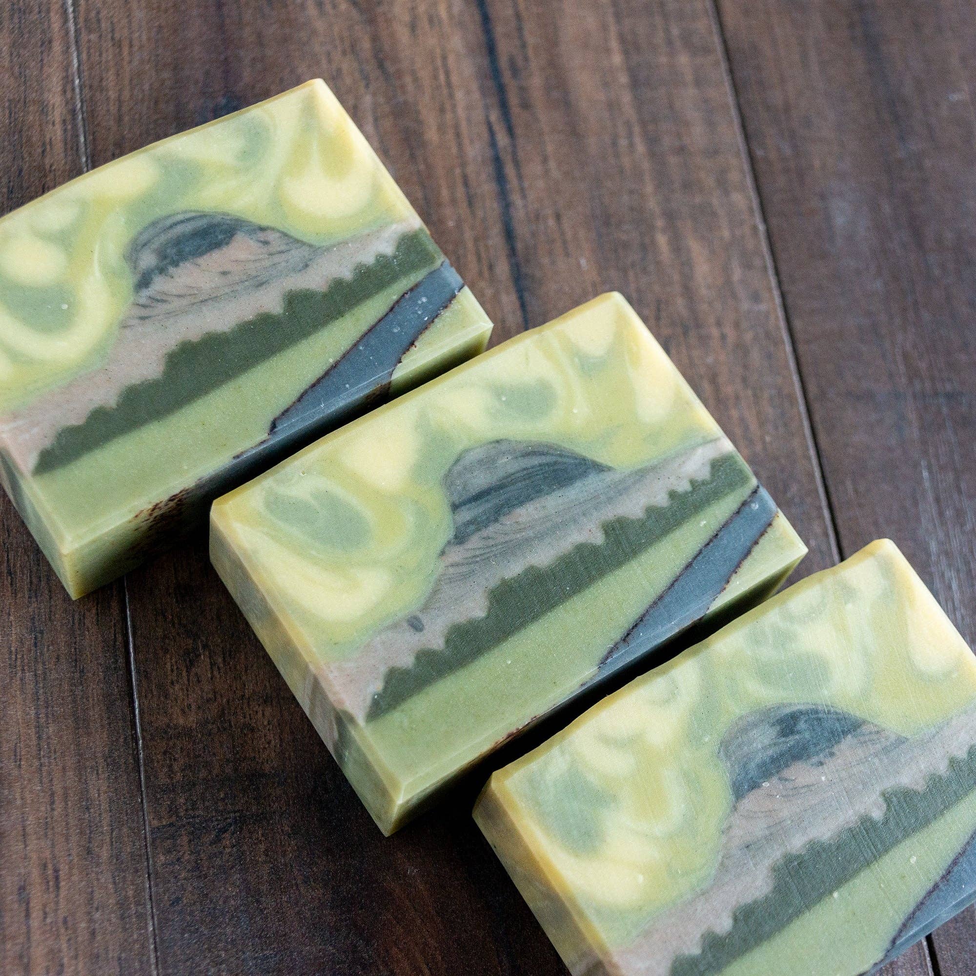 Delta Tule - Wholesale Bar Soap - Half Dome Soap // Pine Fir Needle Clove18