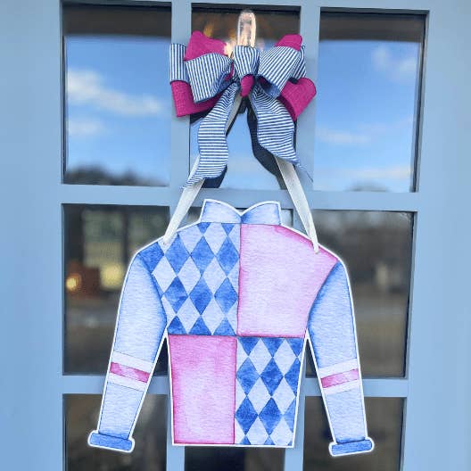 Front Porch Elegance – Cabide de porta por atacado – Racing Silk (Rosa) - Cabide de Porta1