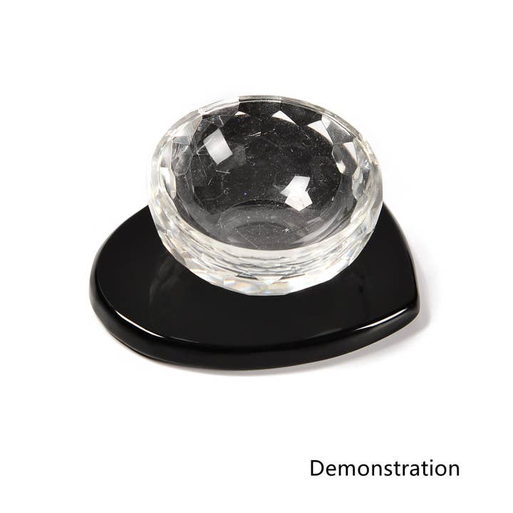 CRCBEADS - Wholesale Coasters - Natural Gemstone Heart Shape Coaster Size 10x85mm Sold by Piece1