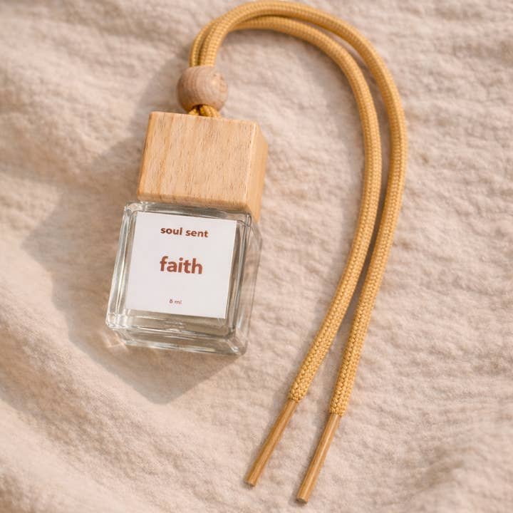 faith car diffuser for wholesale by Soul Sent