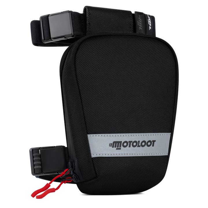 Motorcycle Leg Bag - Black for wholesale by Moto Loot