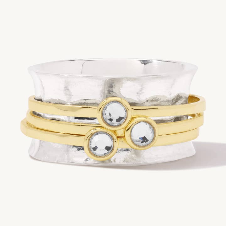 Giulia Spinner Ring for wholesale by Ideaure Jewelry