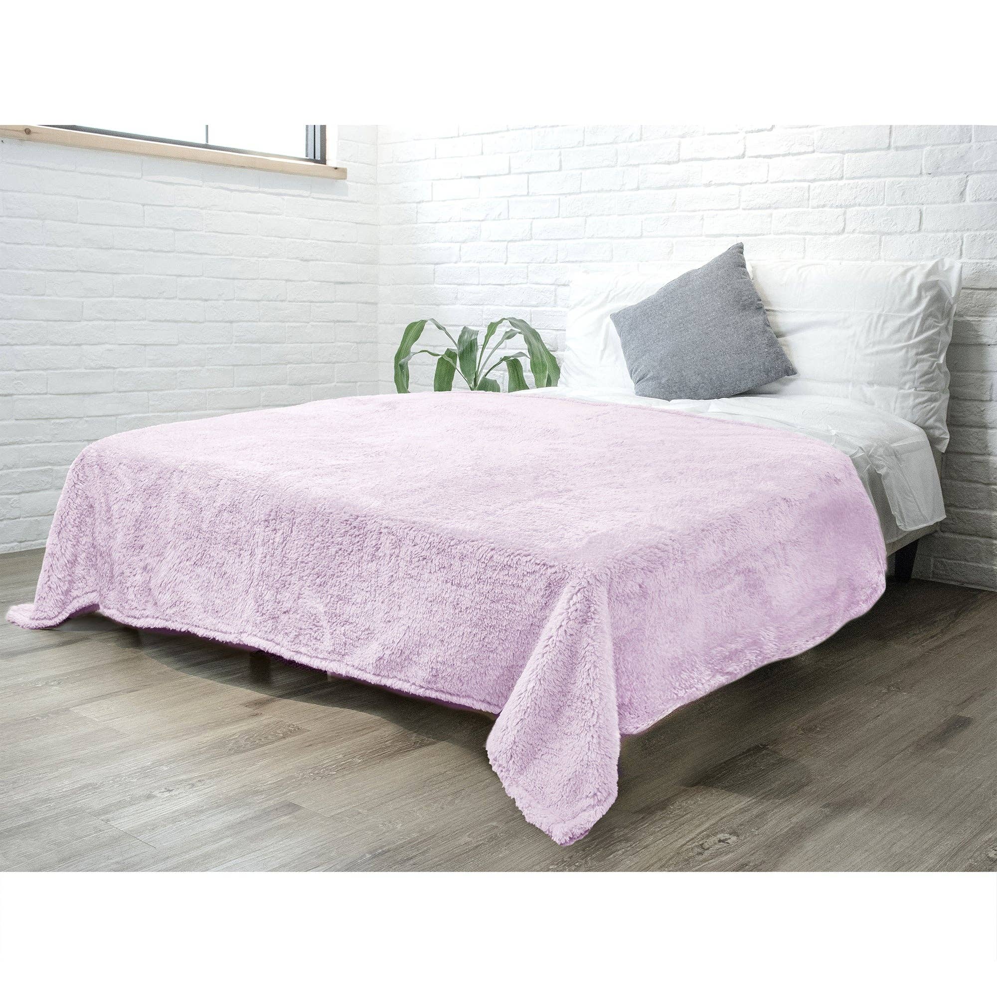 Pavilia - Wholesale Throw Blanket - Plush Shaggy Sherpa Blanket26