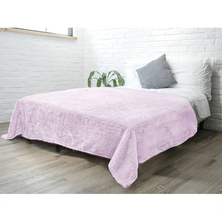 Pavilia - Wholesale Throw Blanket - Plush Shaggy Sherpa Blanket26