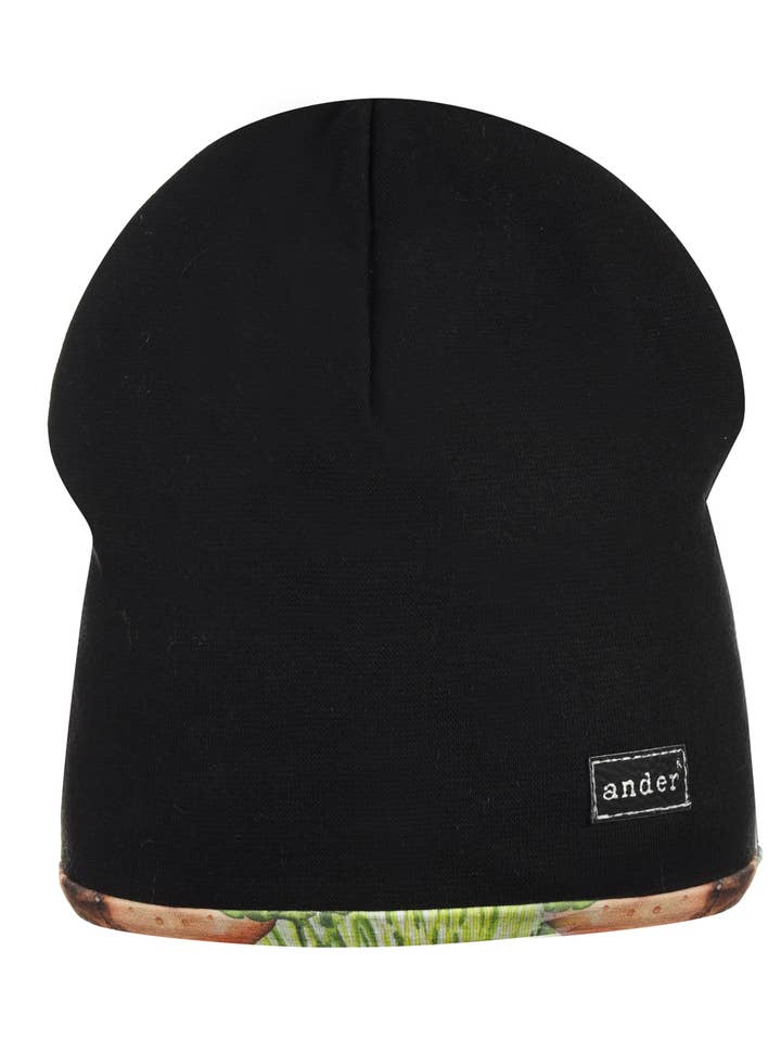 Beanie "Augusto" - Boy Hat With Dinosaurs Lining for wholesale by Ander