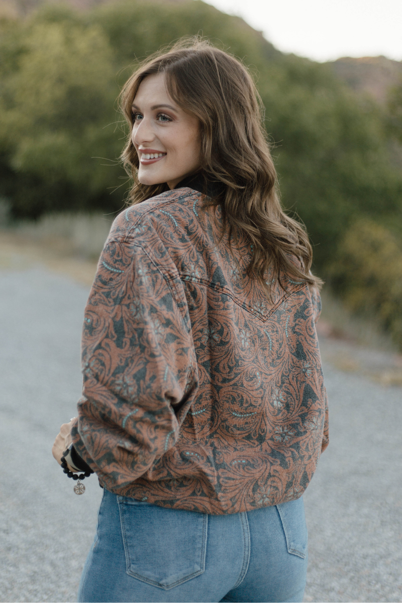 Sterling Kreek - Wholesale Bomber Jacket - Women's - Keep It Western Bomber Jacket2