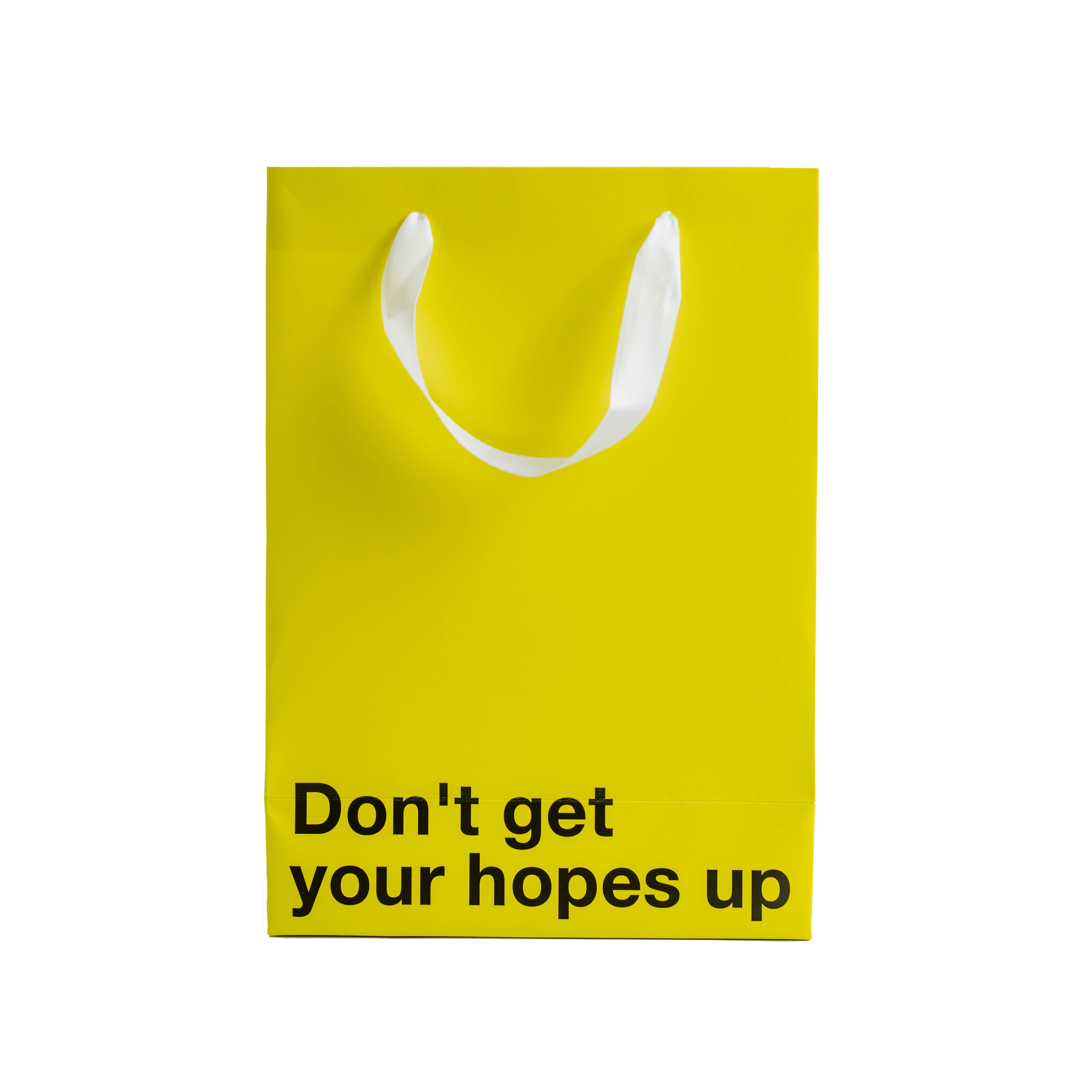 MilkToast Brands - Vendita all'ingrosso Buste regalo - Sacchetto regalo «Don't Get Your Hopes Up»6