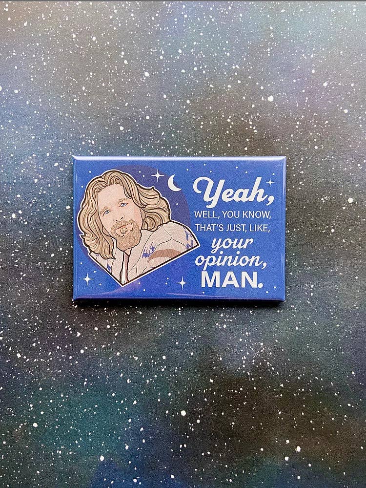 The Red Swan Shop - Wholesale Magnet - “The Dude” The Big Lebowski Souvenir Magnet1