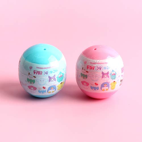K-Wonderland - Wholesale Figurine Toy - Kids - Sario Characters adorable round Figure blind Capsule SET5