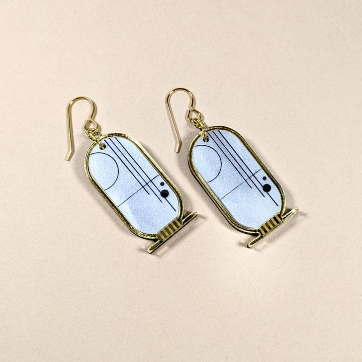 Crafted - Wholesale Dangle Earrings - Cartouche Earrings5