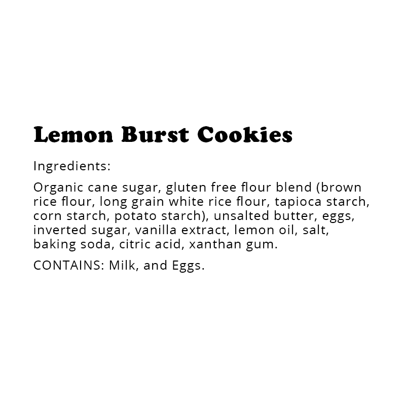 WOW Baking Company – Engroshandel Cookie – 1 ounce Glutenfri Citron Burst Cookies1