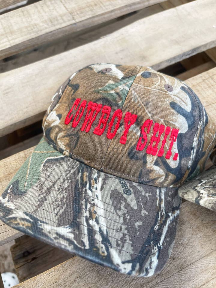 Chapeau camouflage cowboy merde pour la vente par Buckin Barn Wholesale