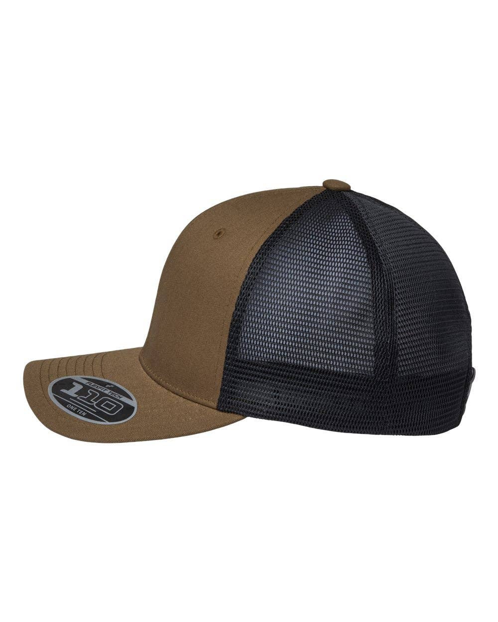 The Park Wholesale - Vente Casquette de camionneur – unisexe - Casquette Flexfit 110M 110® à dos en maille, casquette camionneur - 110M27