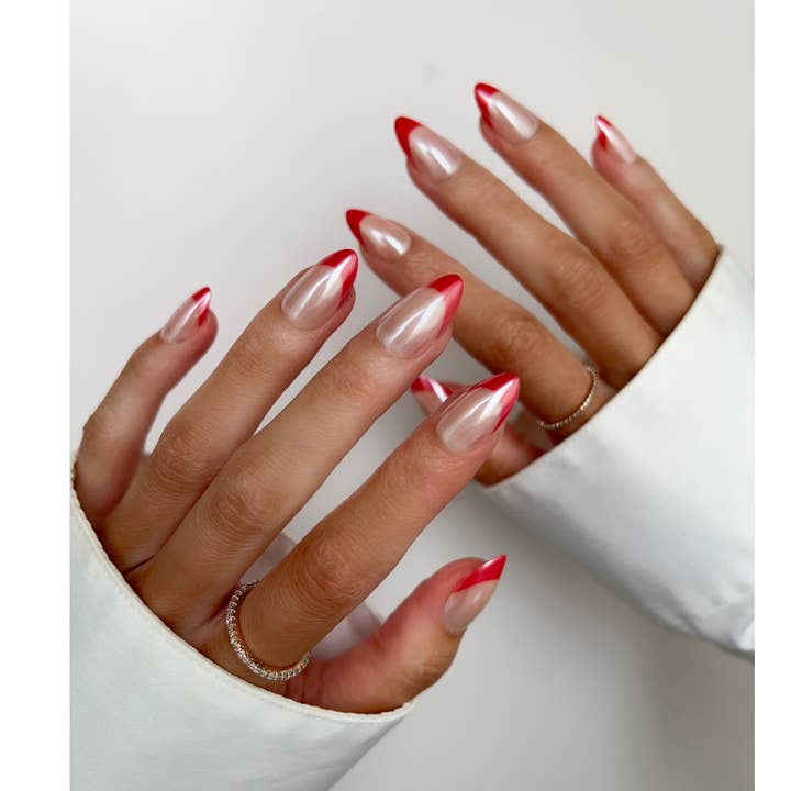 Red Candy Tips Tryk på negle for engroshandel hos PaintLab