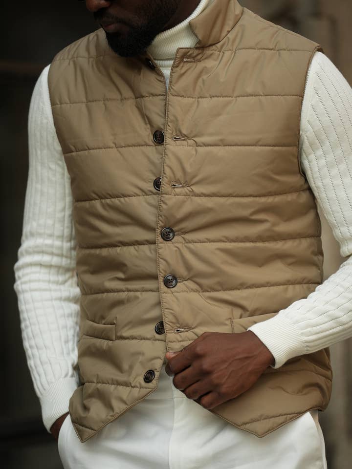 DONATO - Wholesale Outerwear Vest - Men's - VEST