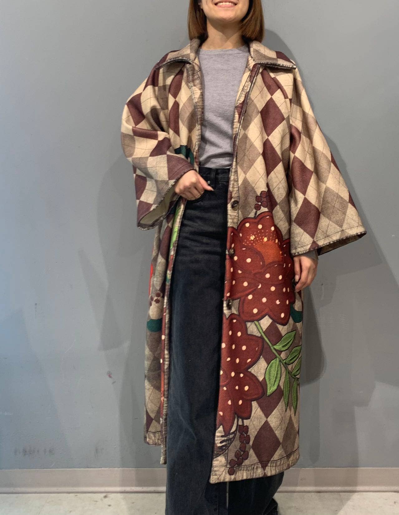 sole - Wholesale Retailer Sample - Women's Apparel - PRINTED COAT