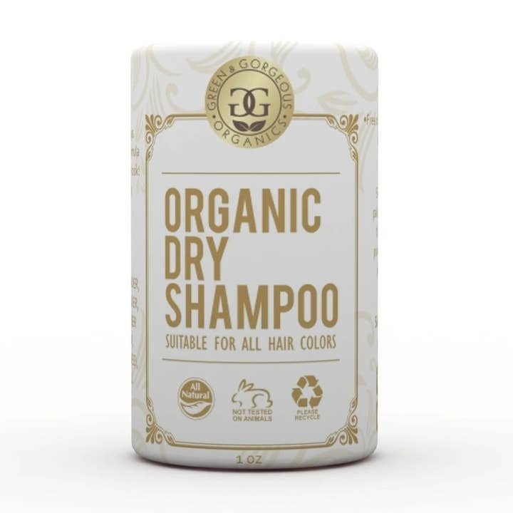 Organic Dry Shampoo Powder Unscented - 1oz for wholesale by Green and Gorgeous Organics