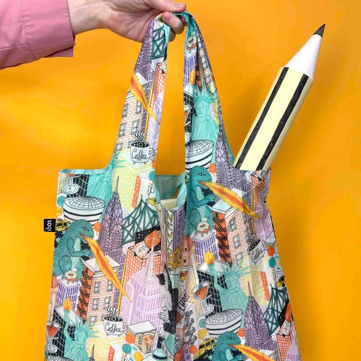 Jacqueline Colley - Wholesale Tote Bag - Women's - Pop Culture New York Recycled Bag 0