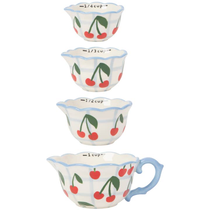 Very Cherry Measuring Cups Set of 4 for wholesale by Danica Jubilee