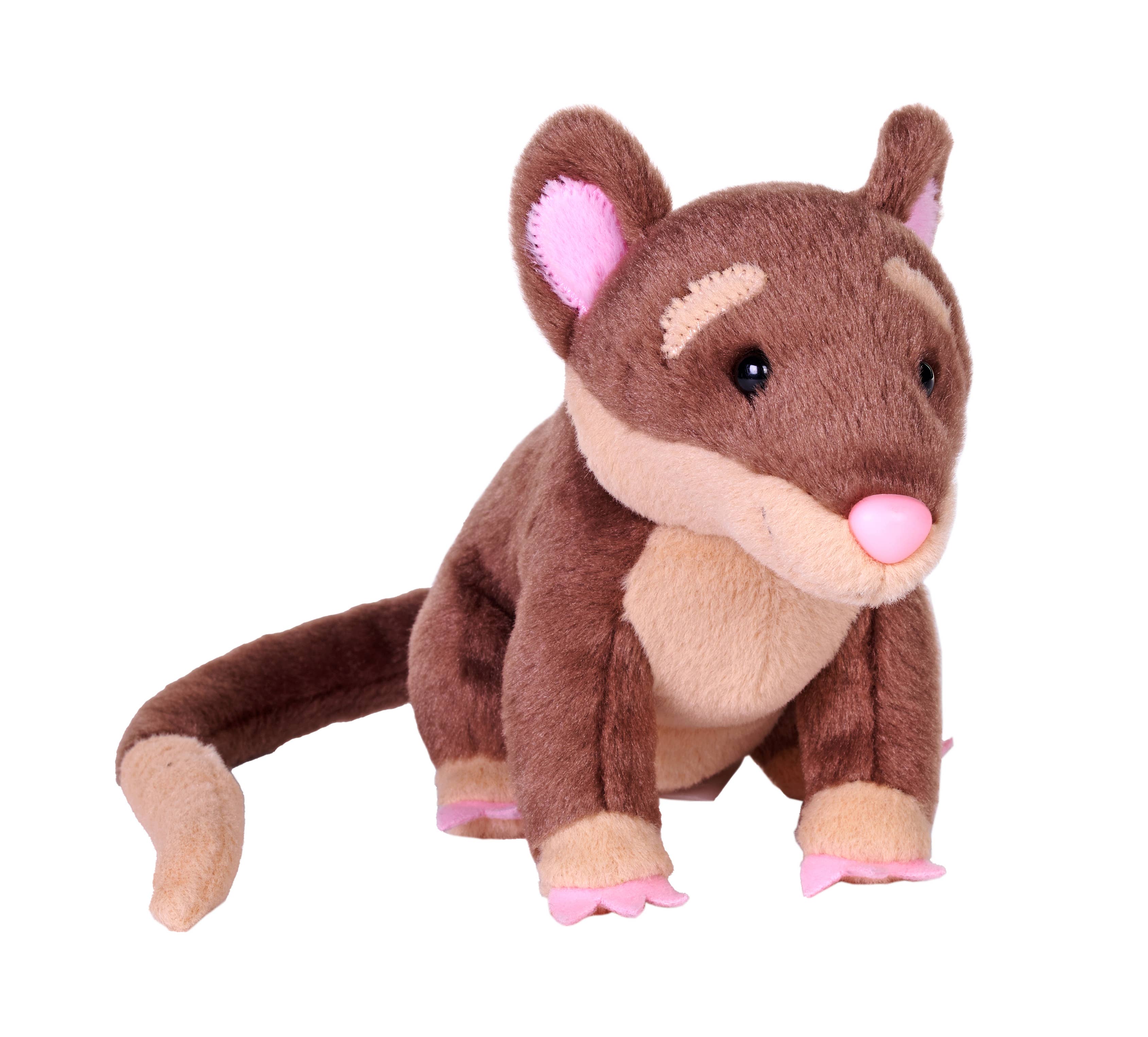 Wild Republic – wholesale Stuffed/plush toy – Kids & baby – Splendors-ECOFour Eyed Possum Stuffed Animal 6"0