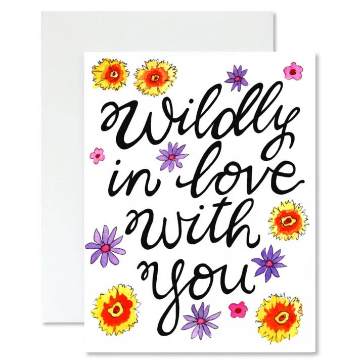 Wildly in love with you Card for wholesale by Mabel Paper Co.