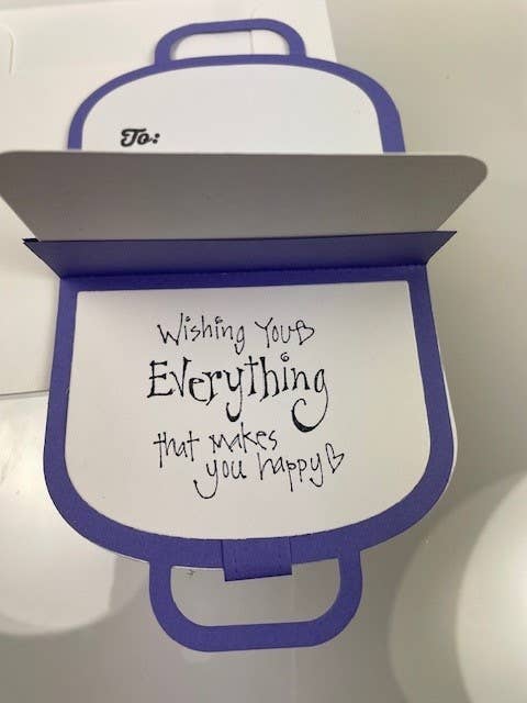 Cards By Robin - Wholesale Birthday Card - Birthday gift card holder, Shaker Card with Envelope3