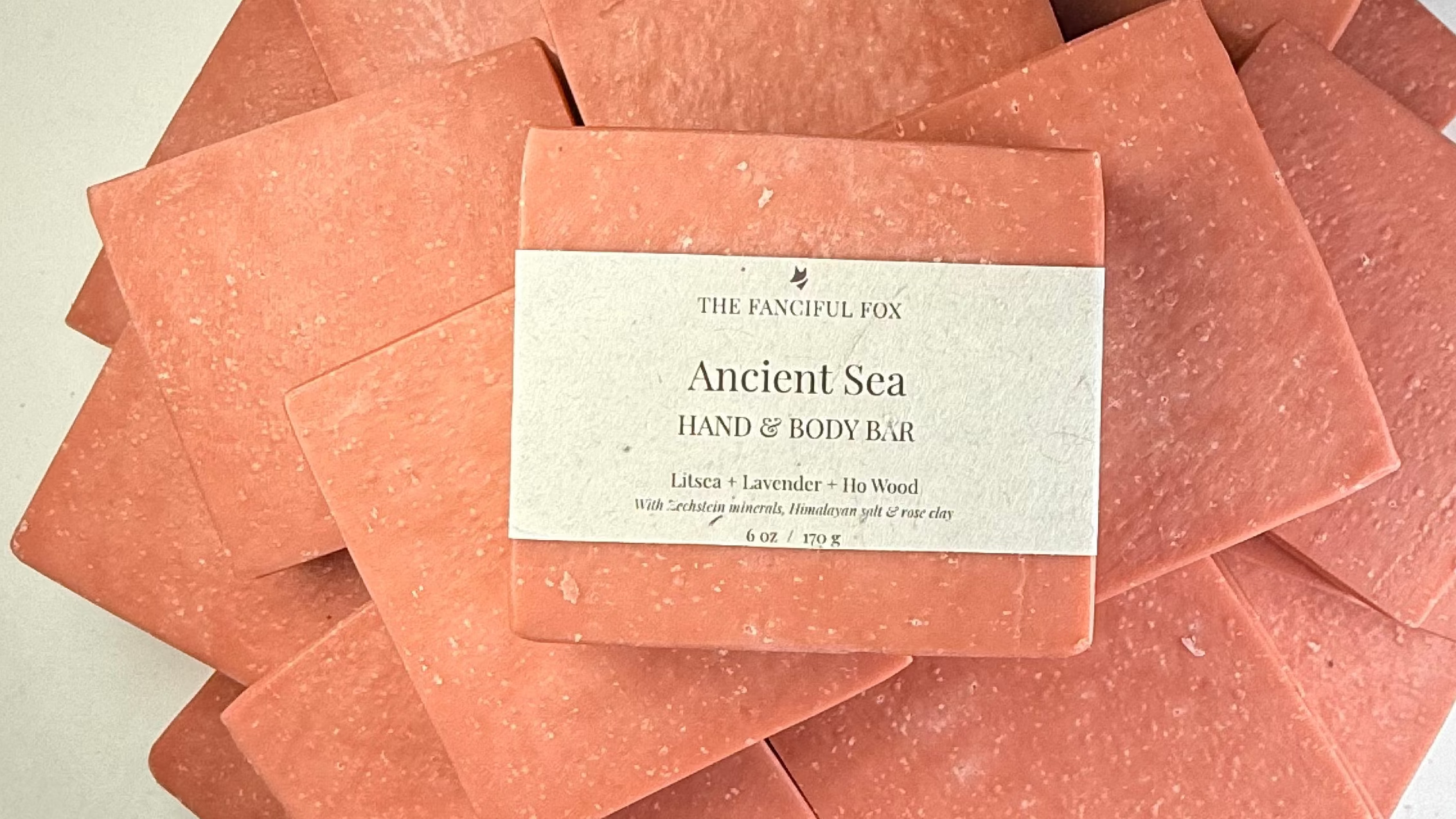 The Fanciful Fox - Wholesale Bar Soap - Ancient Sea3