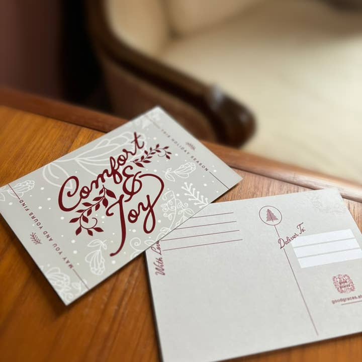 Good Graces Paper Co. - Wholesale Postcard Set - 15 Piece Holiday Postcard Box Set5