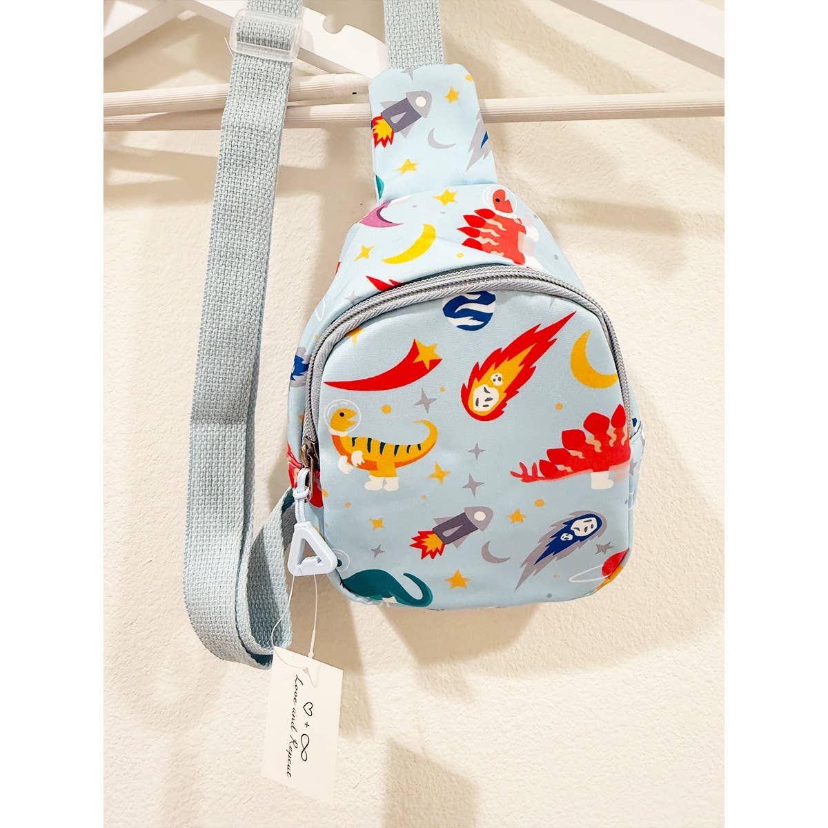 MIX COLOR Dino Design Kids Fanny Pack for wholesale on Faire4