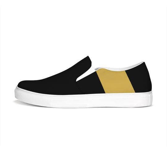 Uppsala Slip On - Black and Gold for wholesale by FJOLK