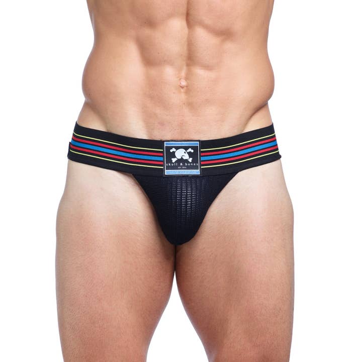Skull & Bones - Wholesale Underwear - Men's - Locker Room Jock Black