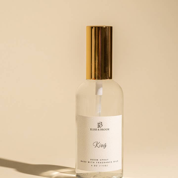 Elise & Brook Candles & Goods - Wholesale Room & Linen Spray - King Room Spray (Australian Sandalwood)