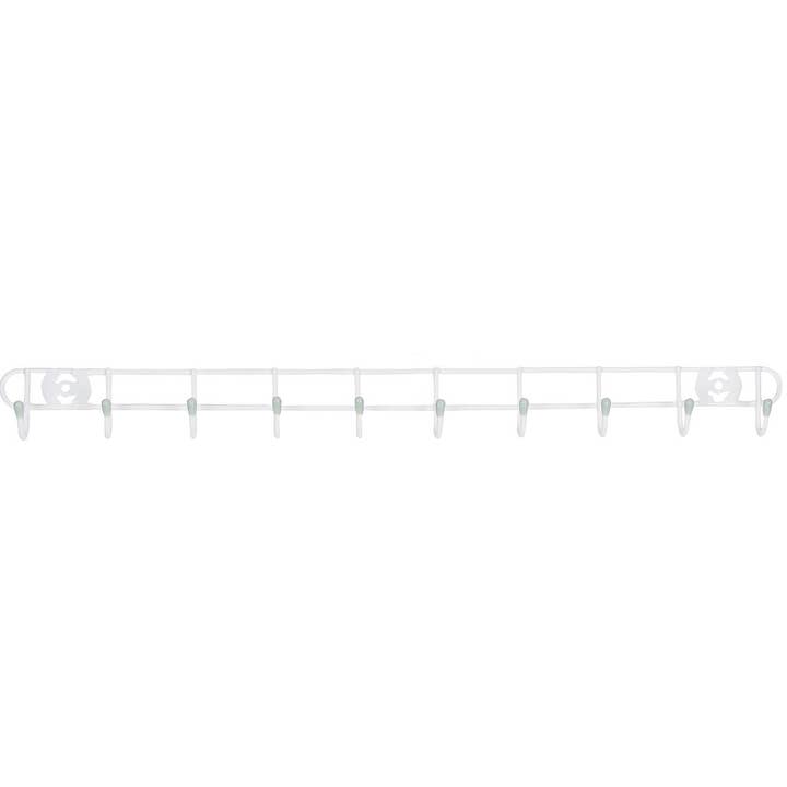 home mart goods - Wholesale Clothes hangers - White All Purpose Mounted Hanger Rack 10 Hooks Organizer0