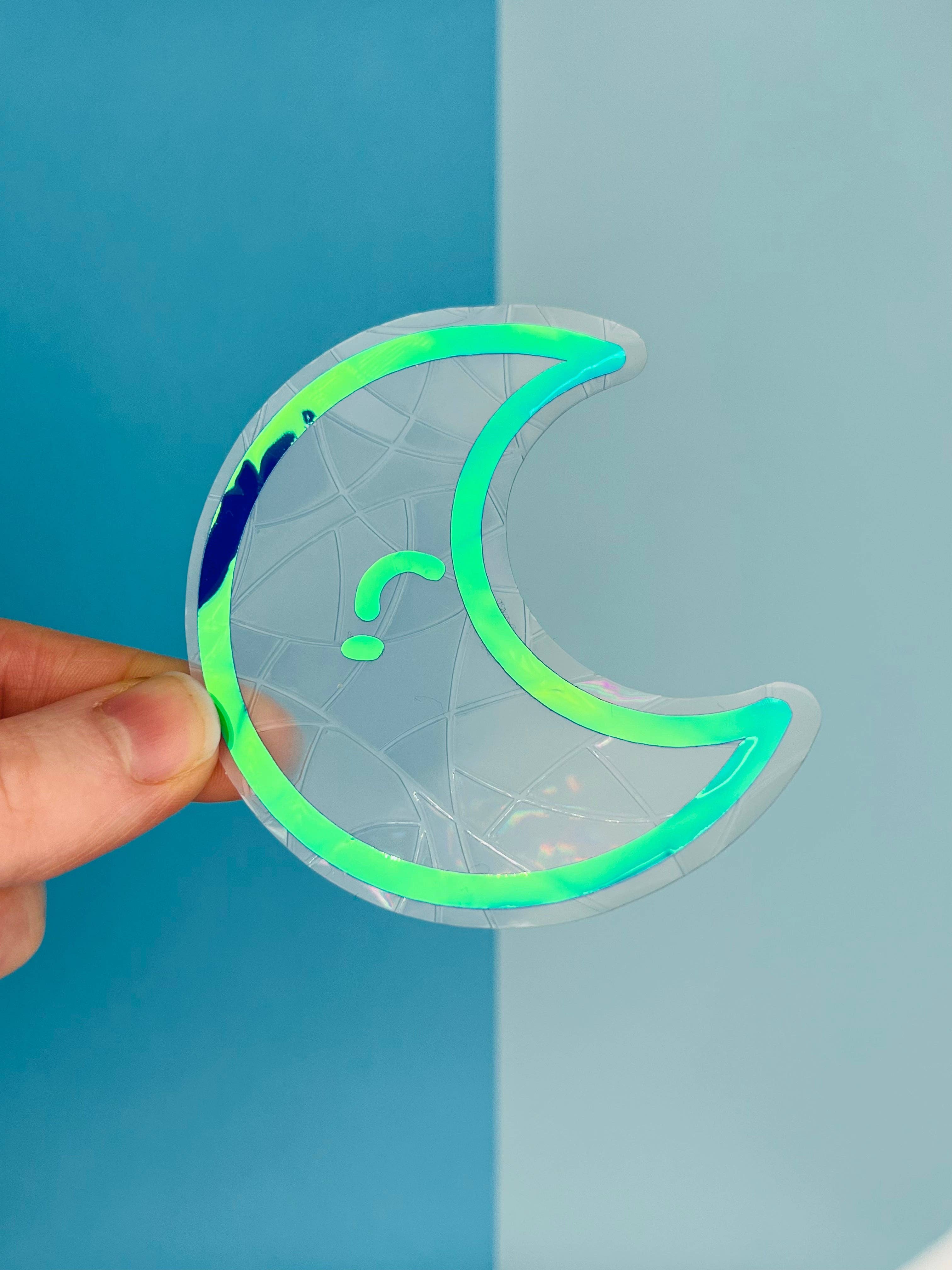 Poppodopolis - Wholesale Suncatcher - Mini Moon Suncatcher0