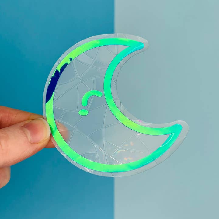 Poppodopolis - Wholesale Suncatcher - Mini Moon Suncatcher