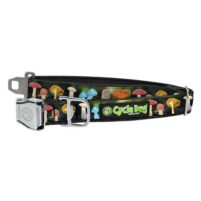 Mushrooms Dog Collar for wholesale by Cycle Dog