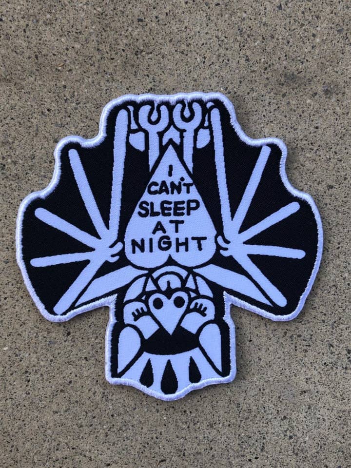 RR #132 Matt Darling Can't Sleep Patch for wholesale by The Rubbish Rubbish