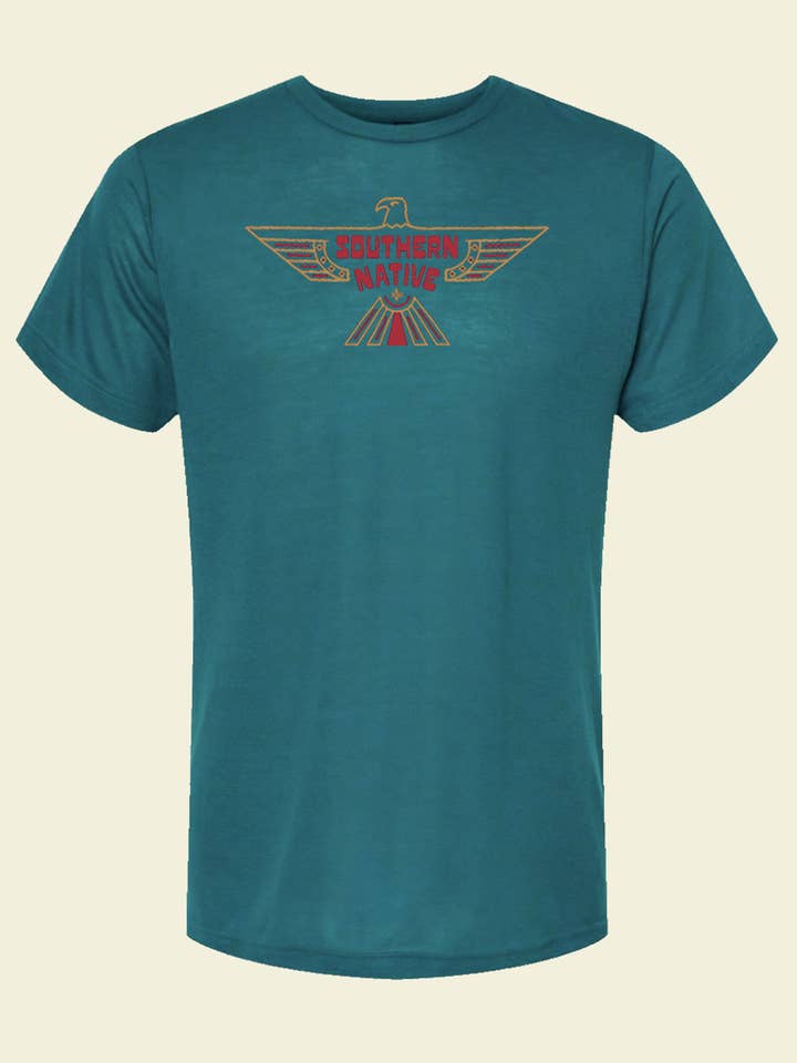 Red Tail Thunderbird Shirt for wholesale by Southern Native